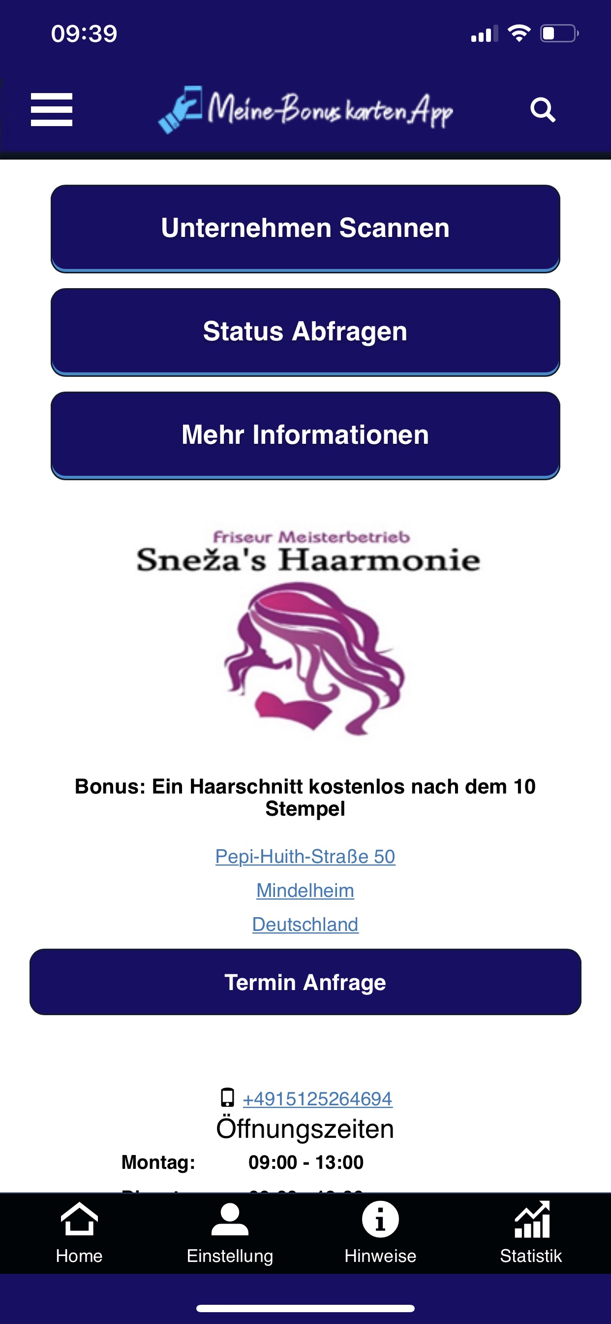 Meine-Bonuskarten.App - Kostenloser Download im Apple App Store