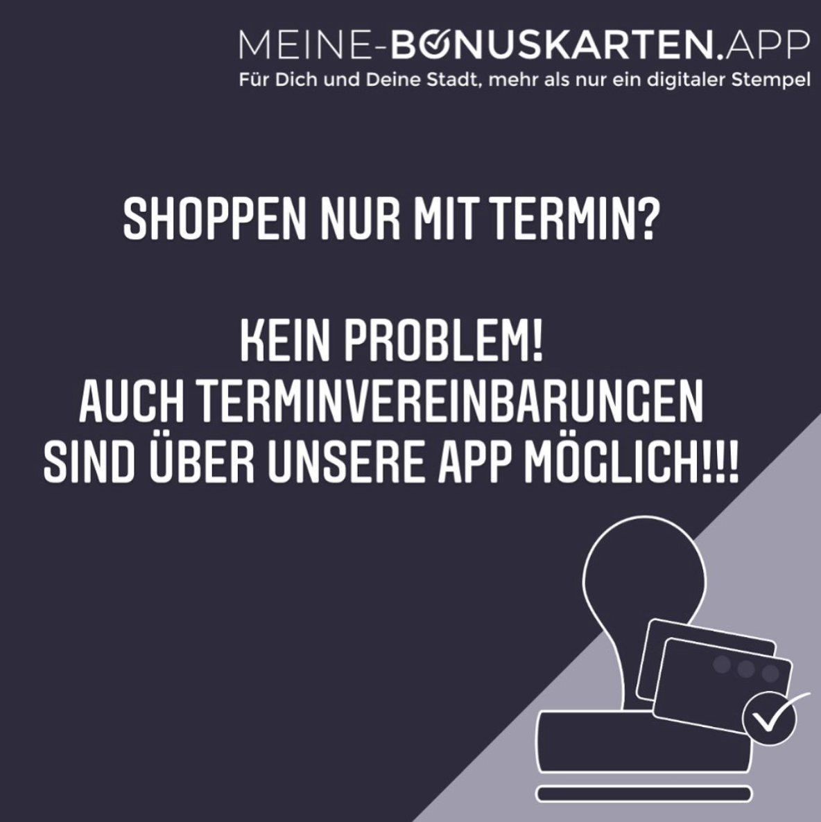 Shoppen nur mit Termin?
