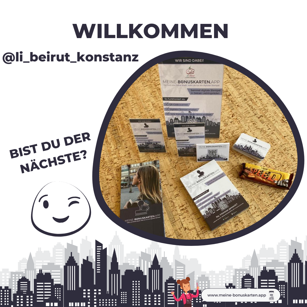 Li Beirut aus Konstanz stempelt jetzt DIGITAL