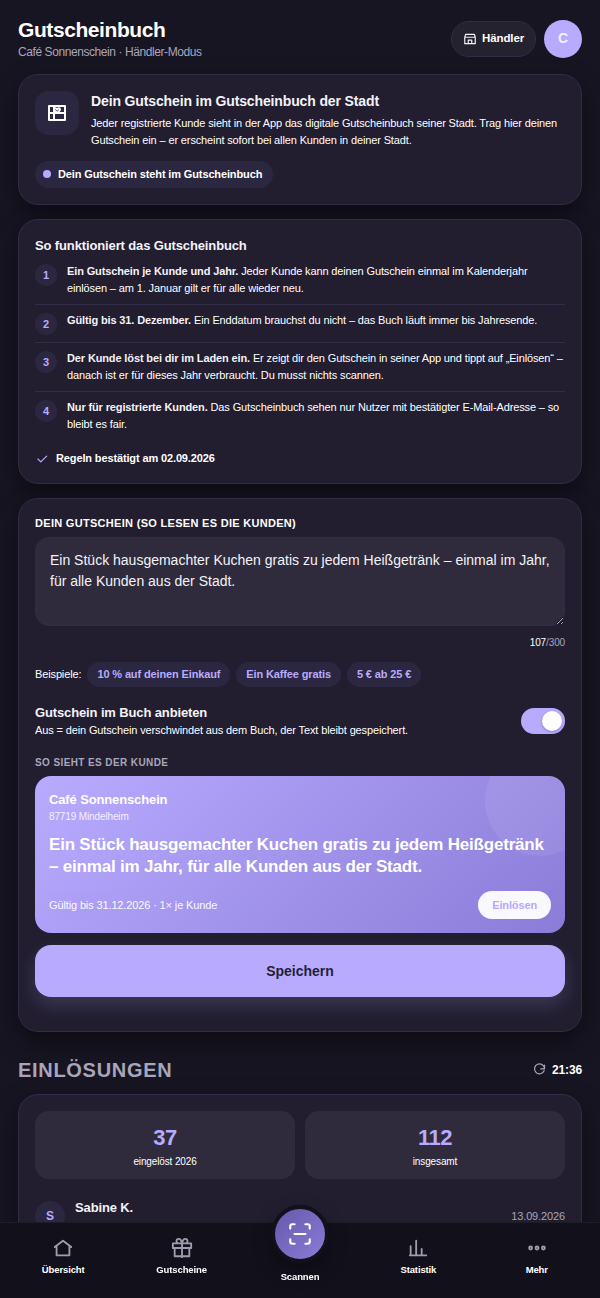 Manager: Knjižica kupona: tvoj kupon za sve kupce u gradu.